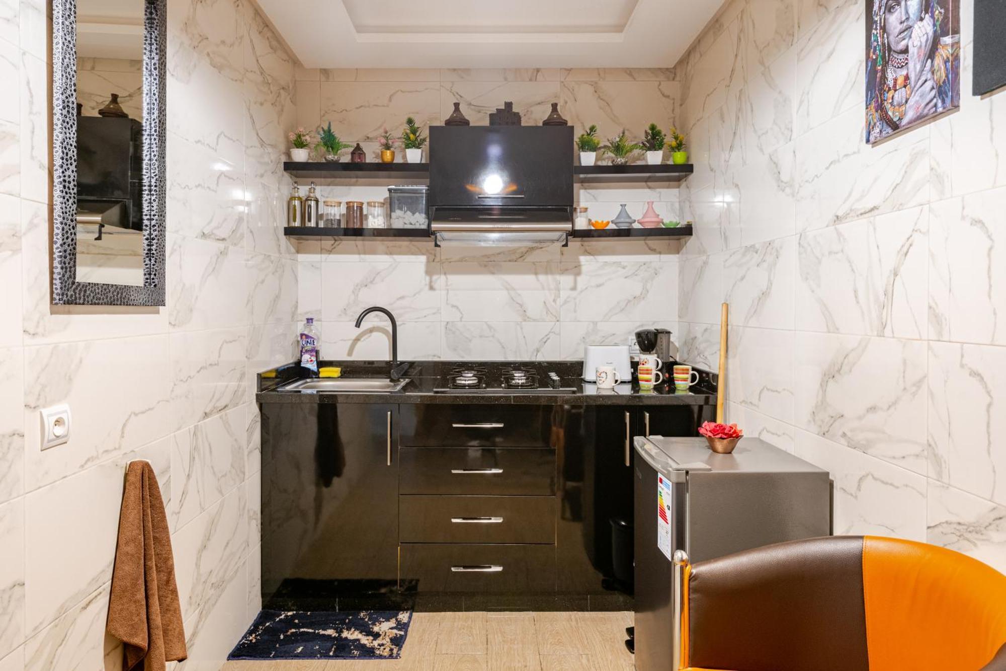 Studio Elegant Au Coeur De La Medina De Rabat Bagian luar foto