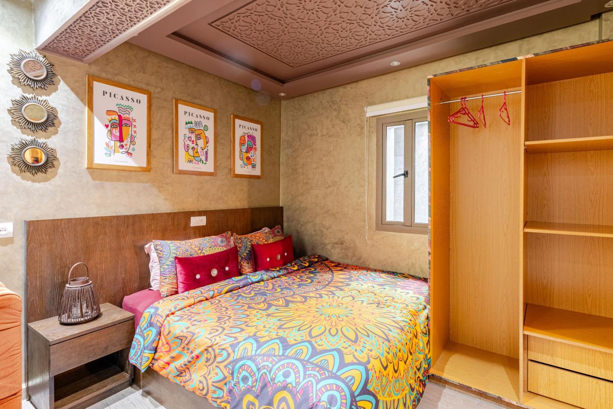 Studio Elegant Au Coeur De La Medina De Rabat Bagian luar foto